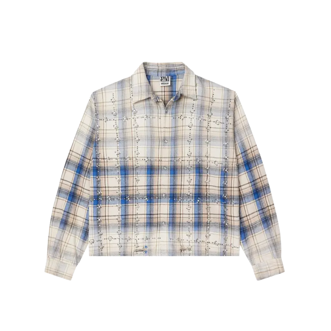 Vale Forever Bling Flannel White