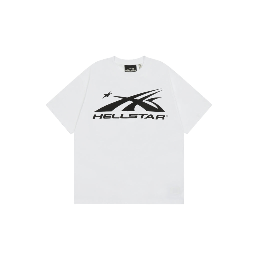 Hellstar White Logo Tee