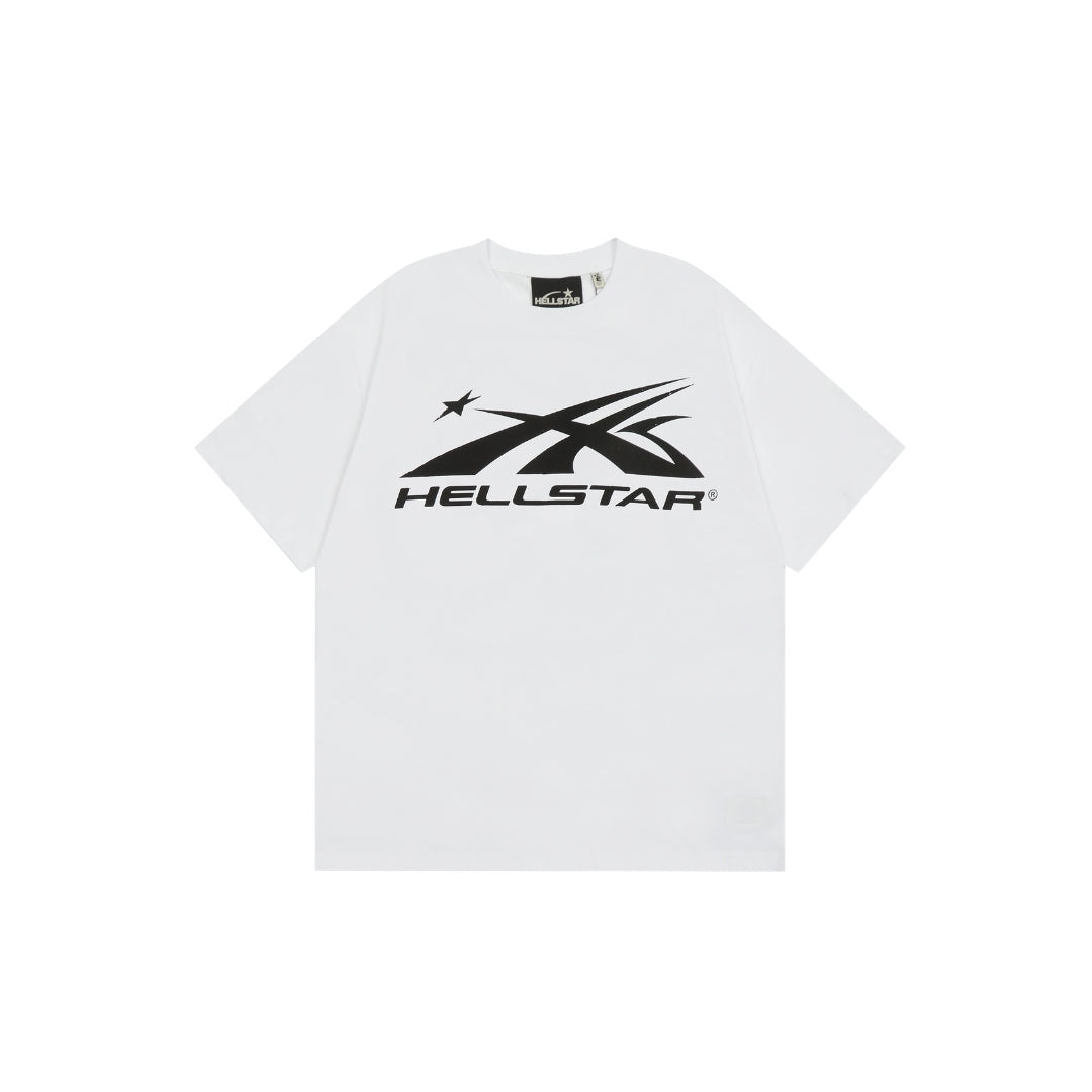 Hellstar White Logo Tee