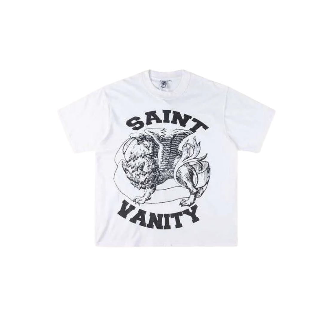 Saint Vanity Griffin Tee White/Black