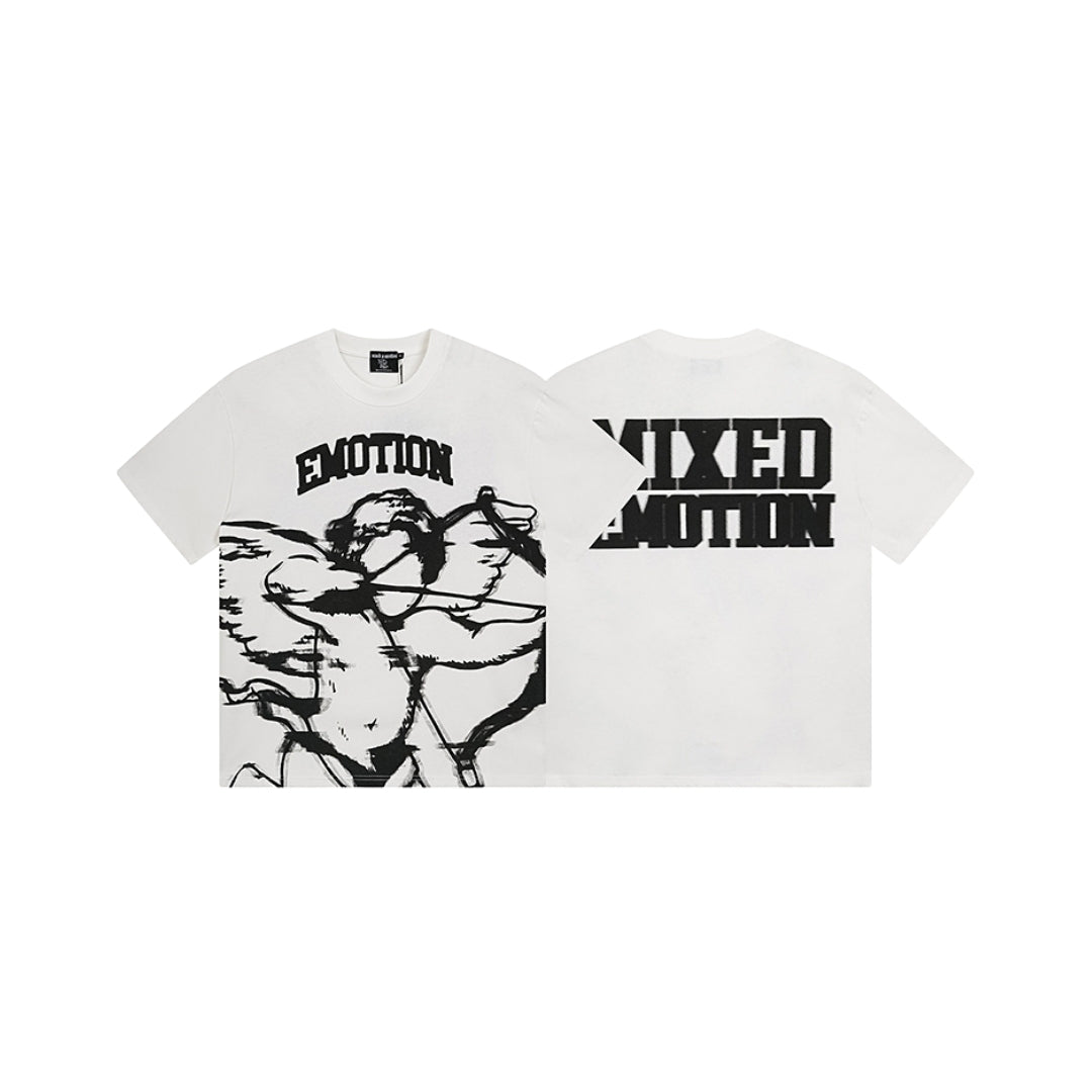 Mixed Emotion White Blur