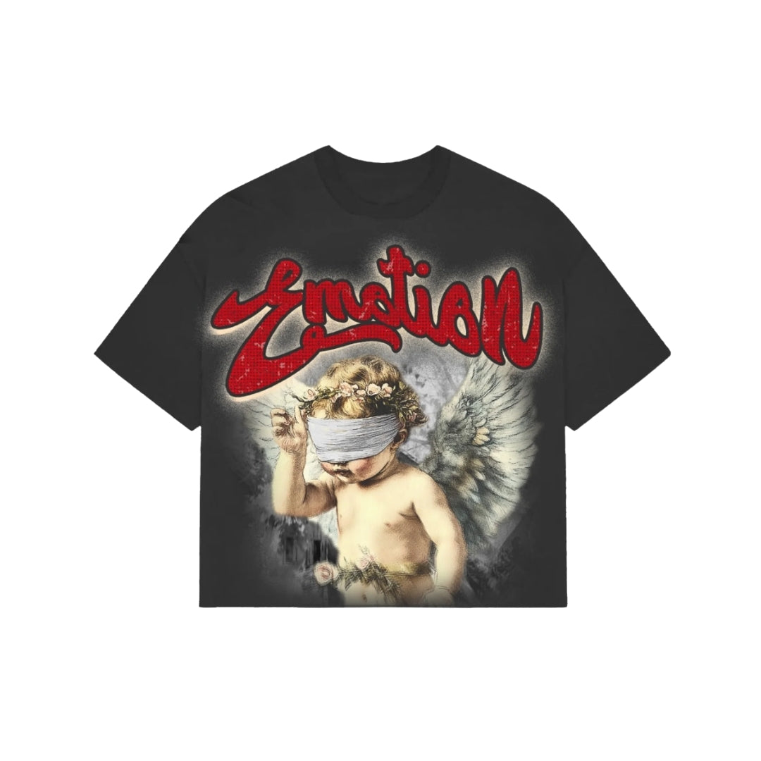 Mixed Emotion Grey Rhinestone