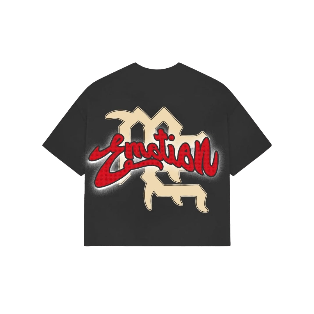 Mixed Emotion Grey Rhinestone