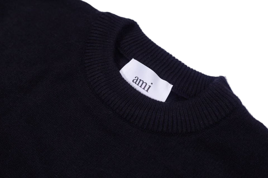 Ami Paris Blue Classic Sweater