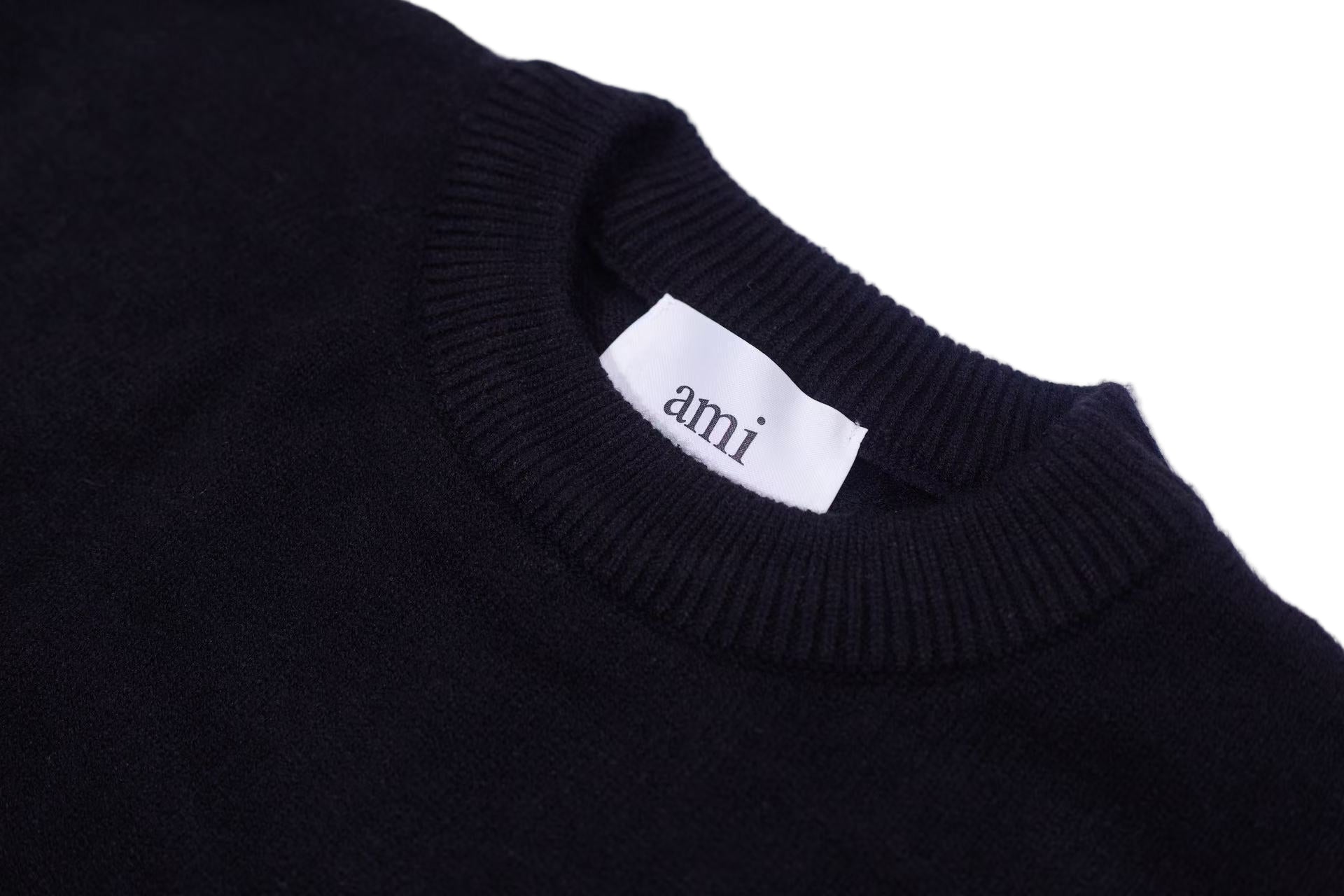 Ami Paris Blue Classic Sweater