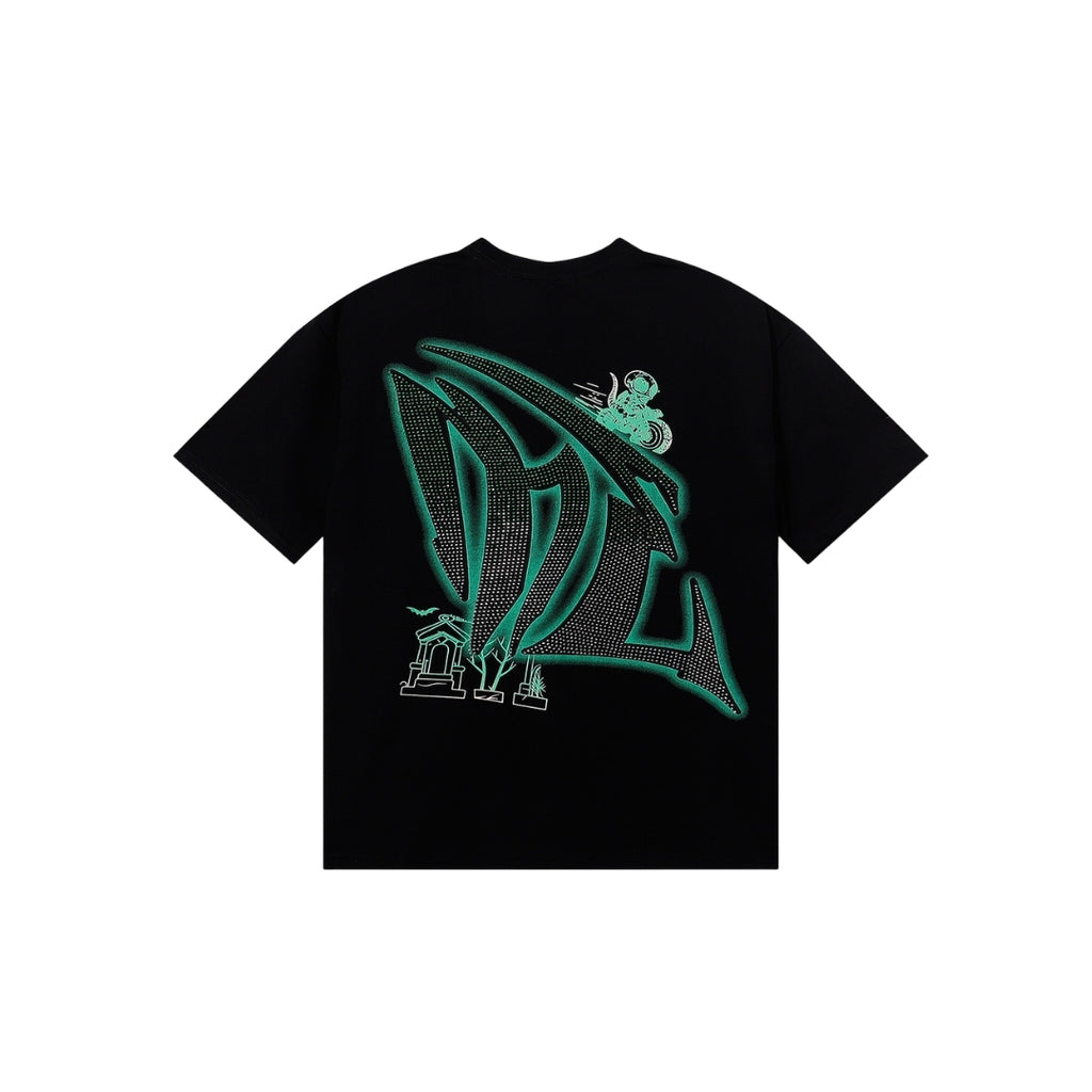 Mixed Emotion Black Goblin Rhinestone