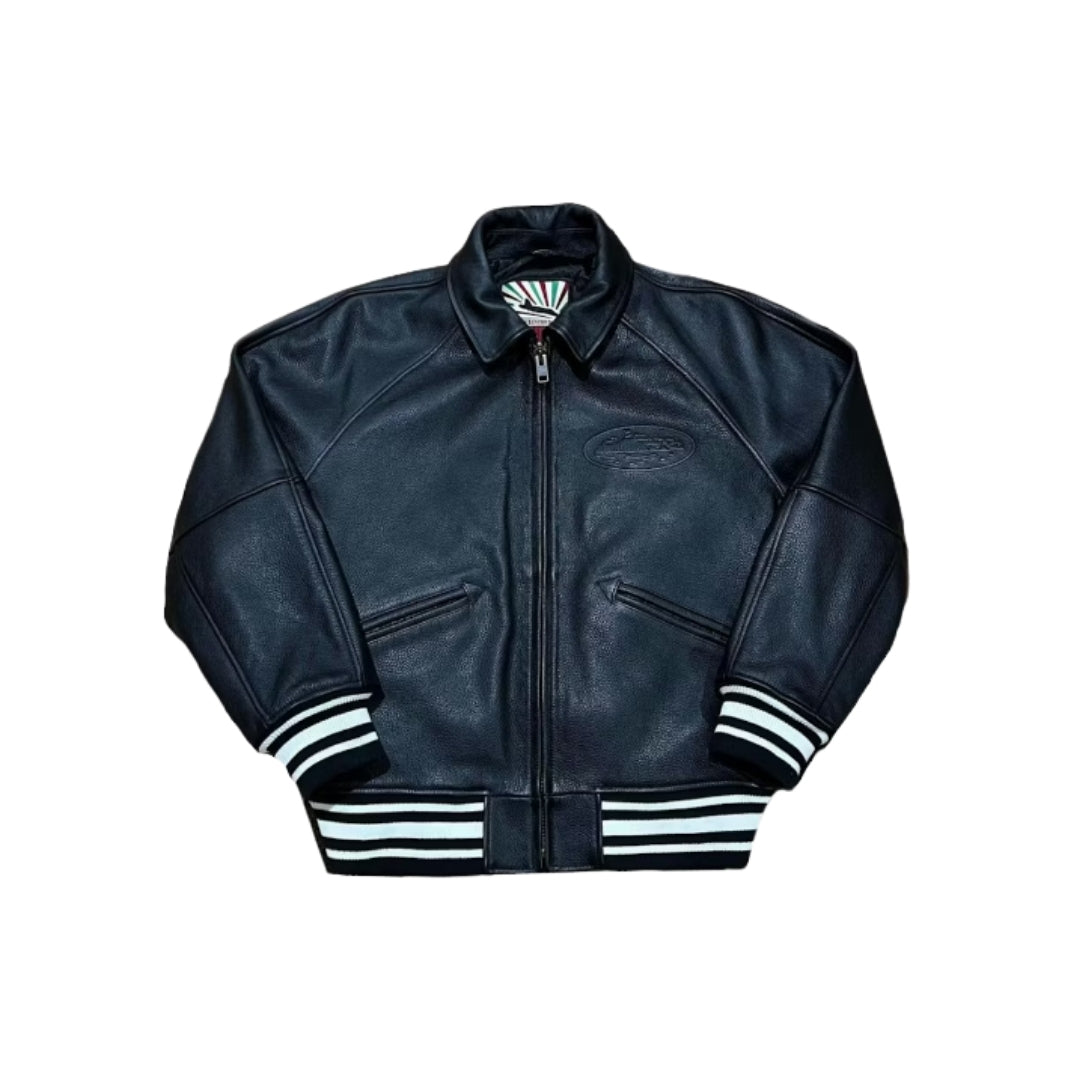Corteiz Leather FW23 Jacket
