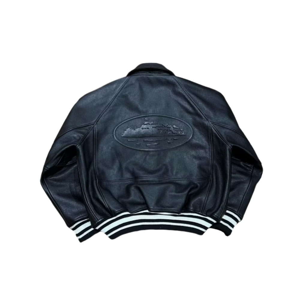 Corteiz Leather FW23 Jacket