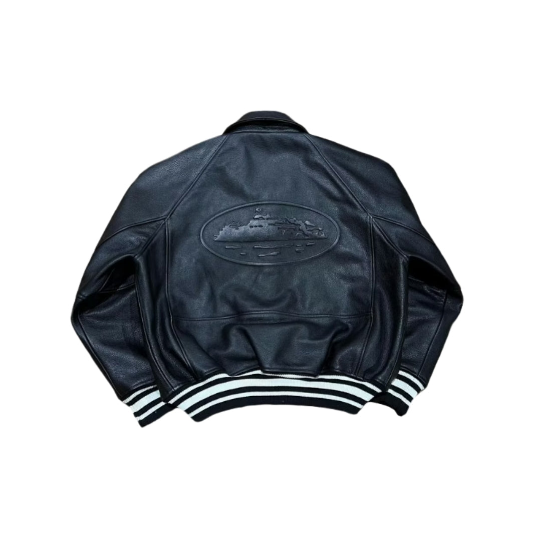 Corteiz Leather FW23 Jacket