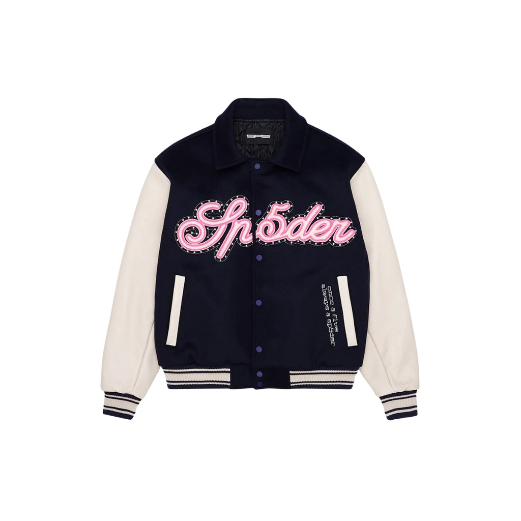 Sp5der Wool Varsity Jacket