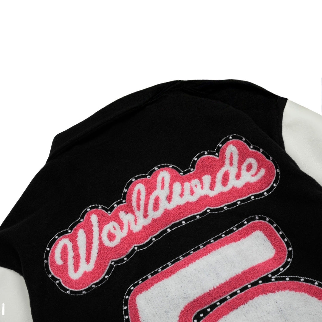 Sp5der Wool Varsity Jacket