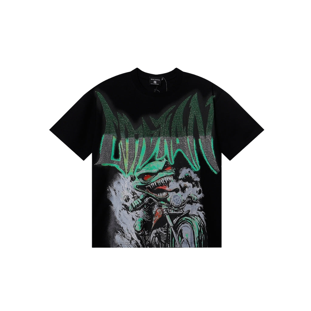 Mixed Emotion Black Goblin Rhinestone