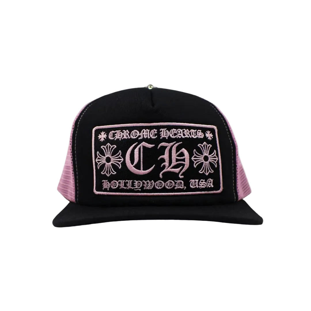 Chrome Hearts Trucker “Los Angeles” Pink