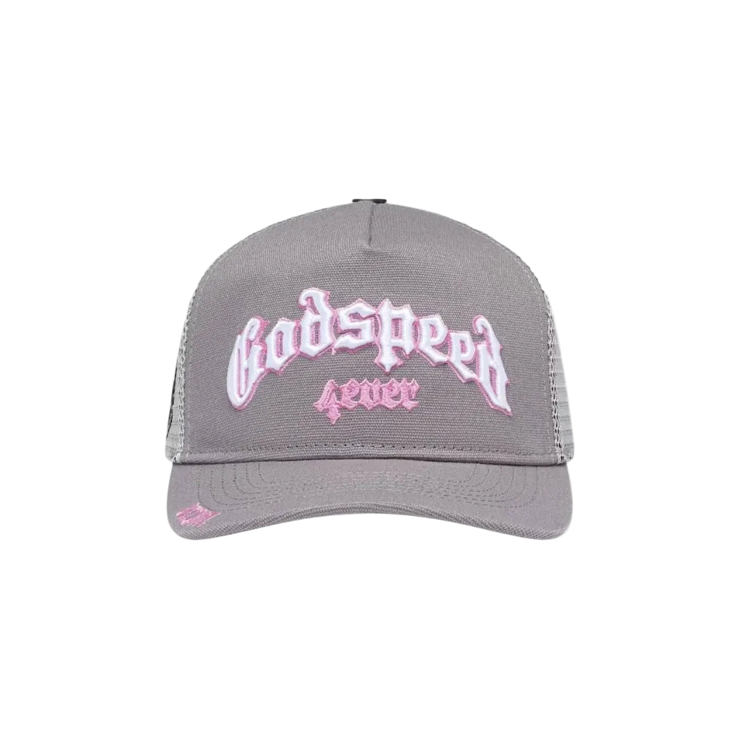 Godspeed 4ever Trucker Grey/Pink