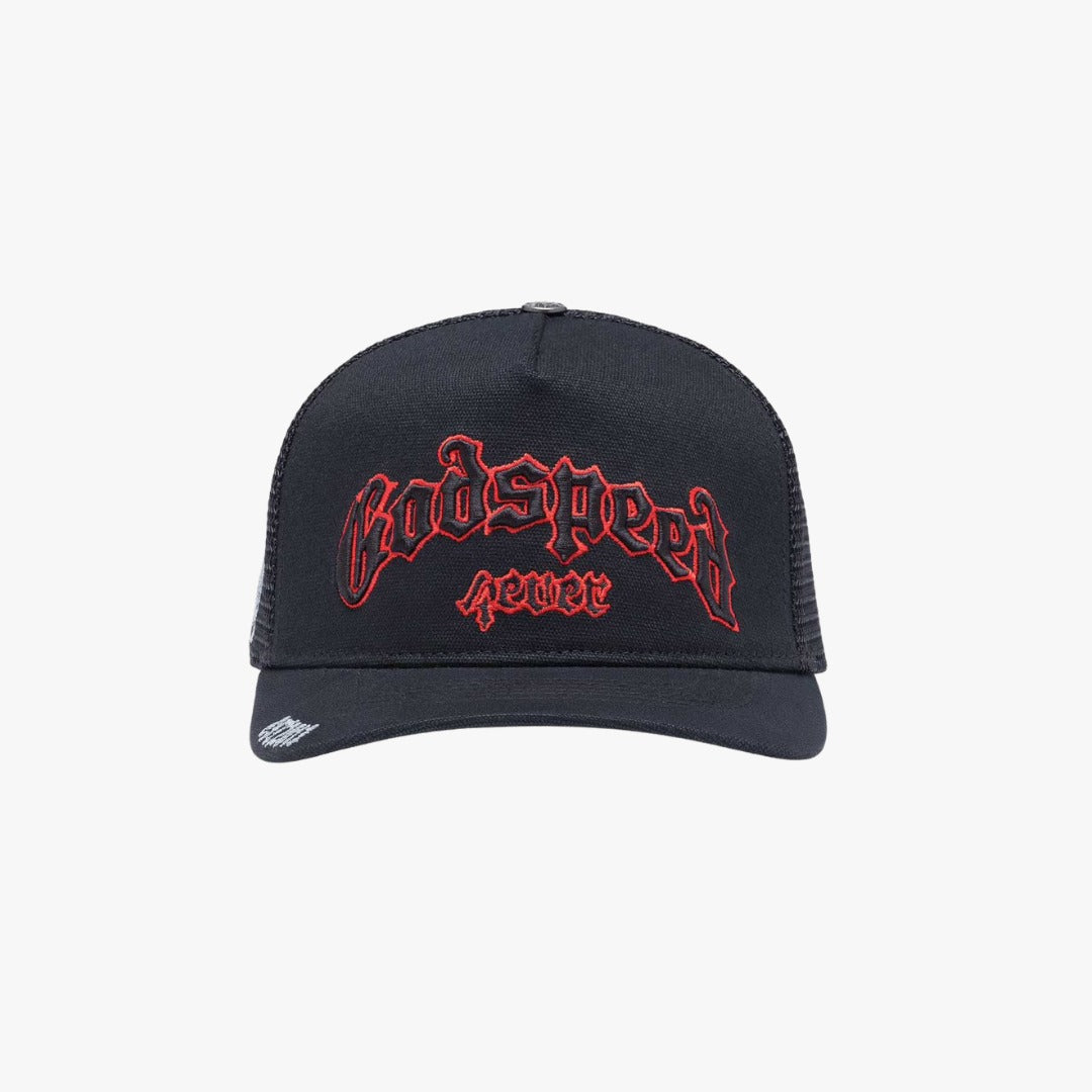 Godspeed 4ever Trucker Black/Red