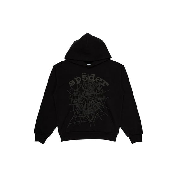 Sp5der Triple Black OG Hoodie