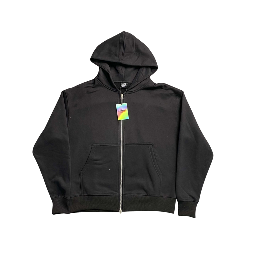 Corteiz Island Mixed Black Hoodie