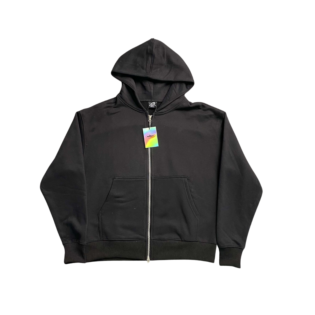 Corteiz Island Mixed Black Hoodie