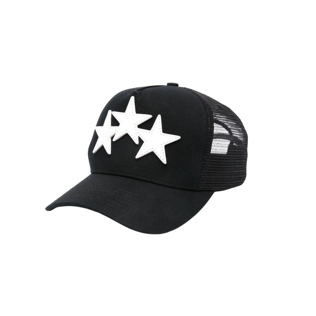 Amiri Star Black Cap