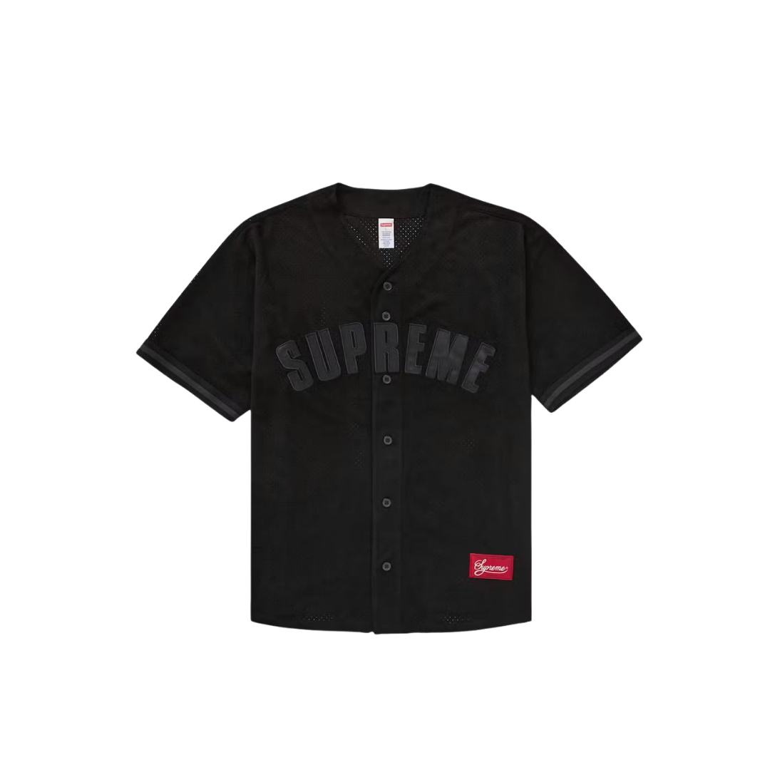 Supreme Baseball Ultrasuede Triple Black