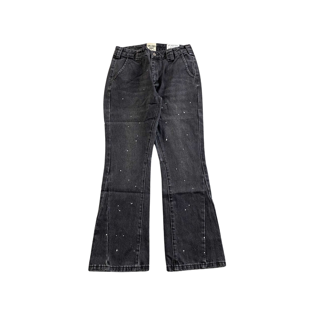 Gallery Dept Total Black Flared Jeans