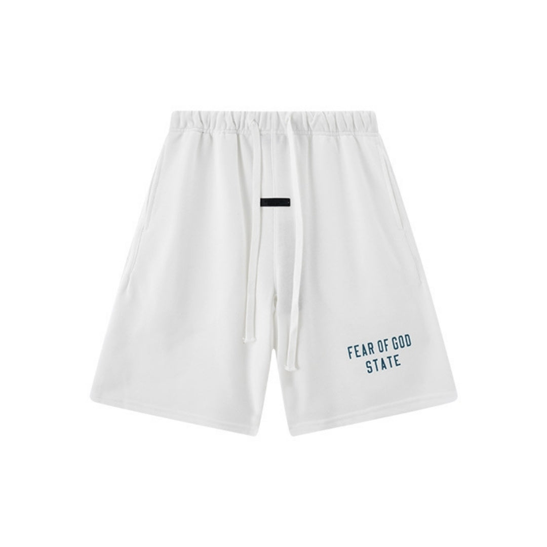 Fear of God State White Shorts