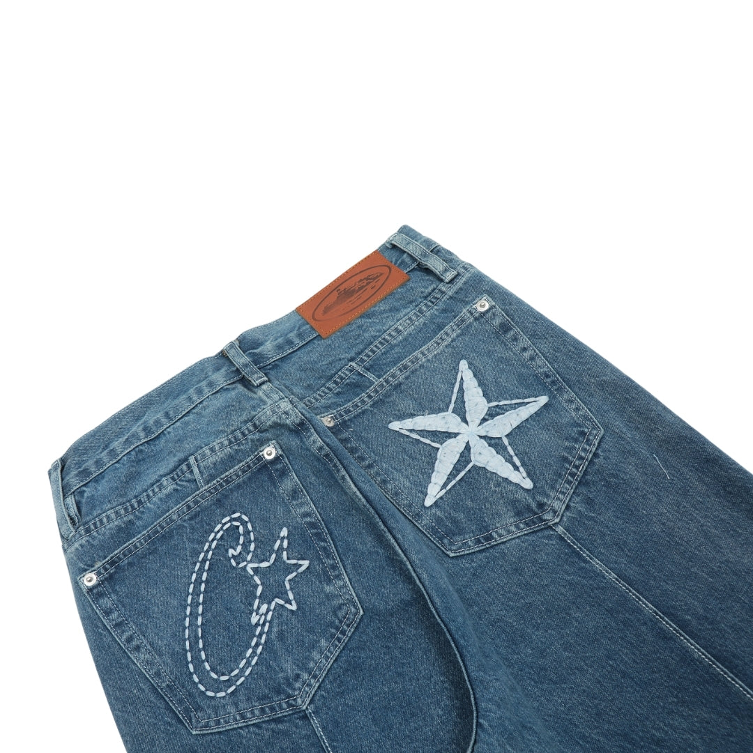 Corteiz OG Blue Jeans