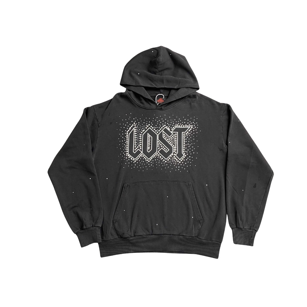 Lost Intricacy Inverse Rhinestone Hoodie