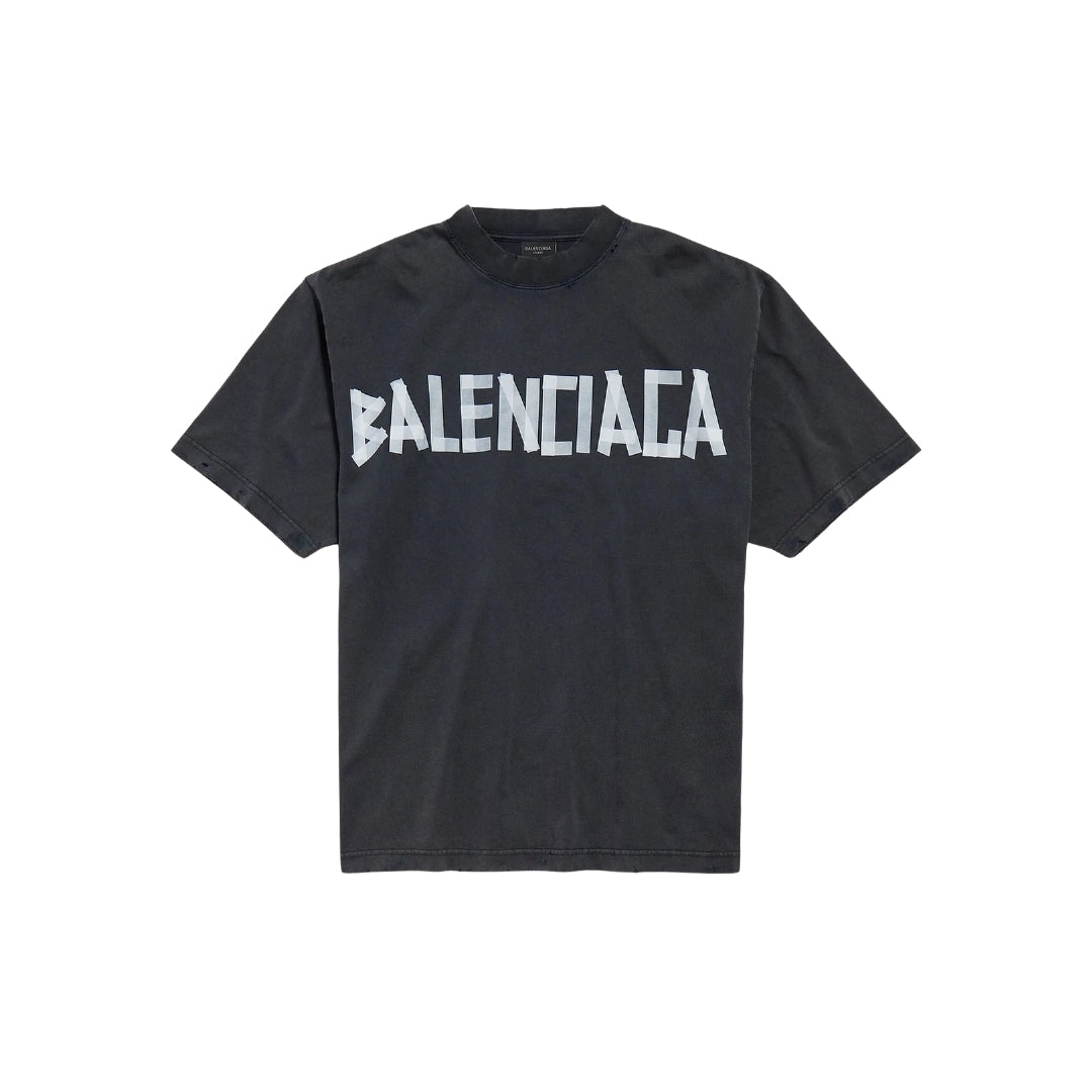 Balenciaga Tape Metallic Tee