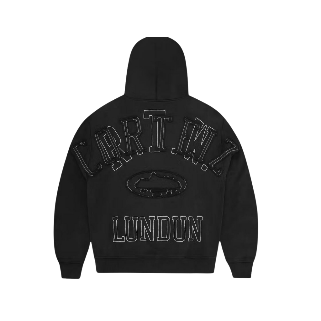 Corteiz Lundun Black Hoodie