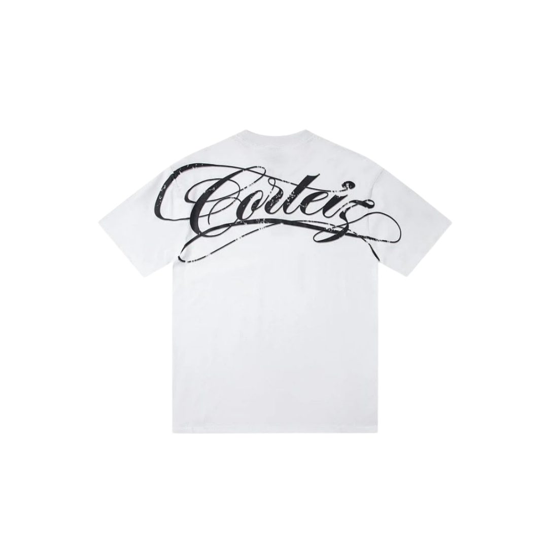 Corteiz Heavy Slcrip white