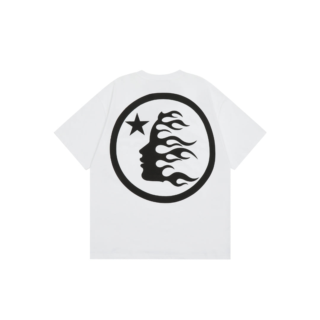 Hellstar White Logo Tee