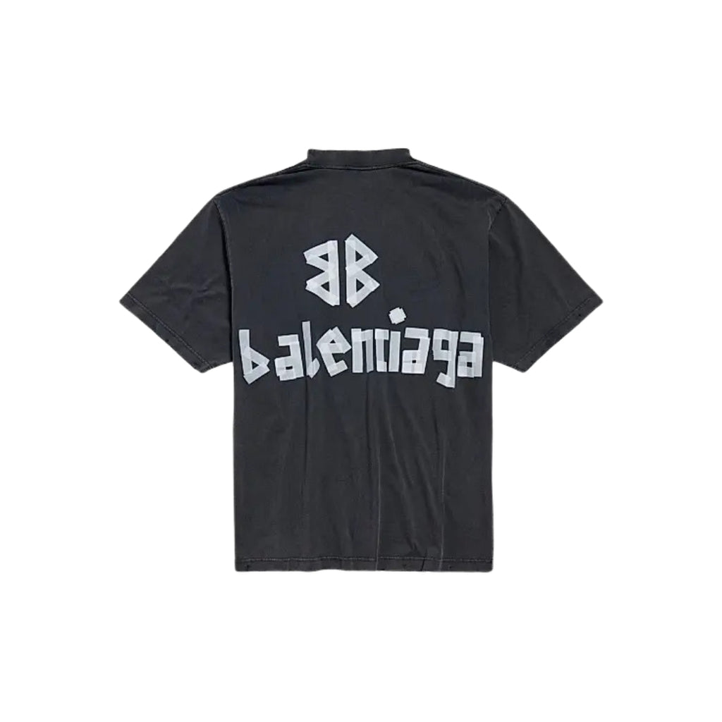 Balenciaga Tape Metallic Tee