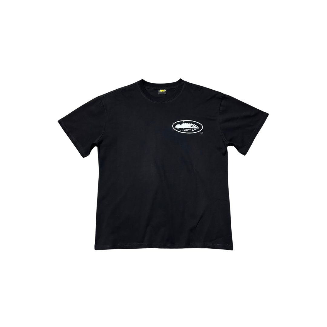 Corteiz Basic Black Tee