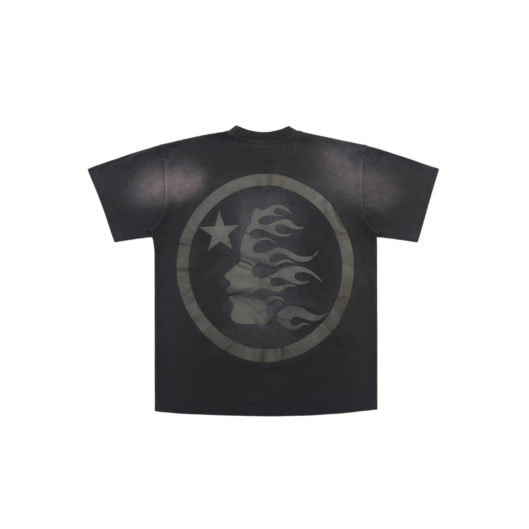 Hellstar Triple Black Logo Tee
