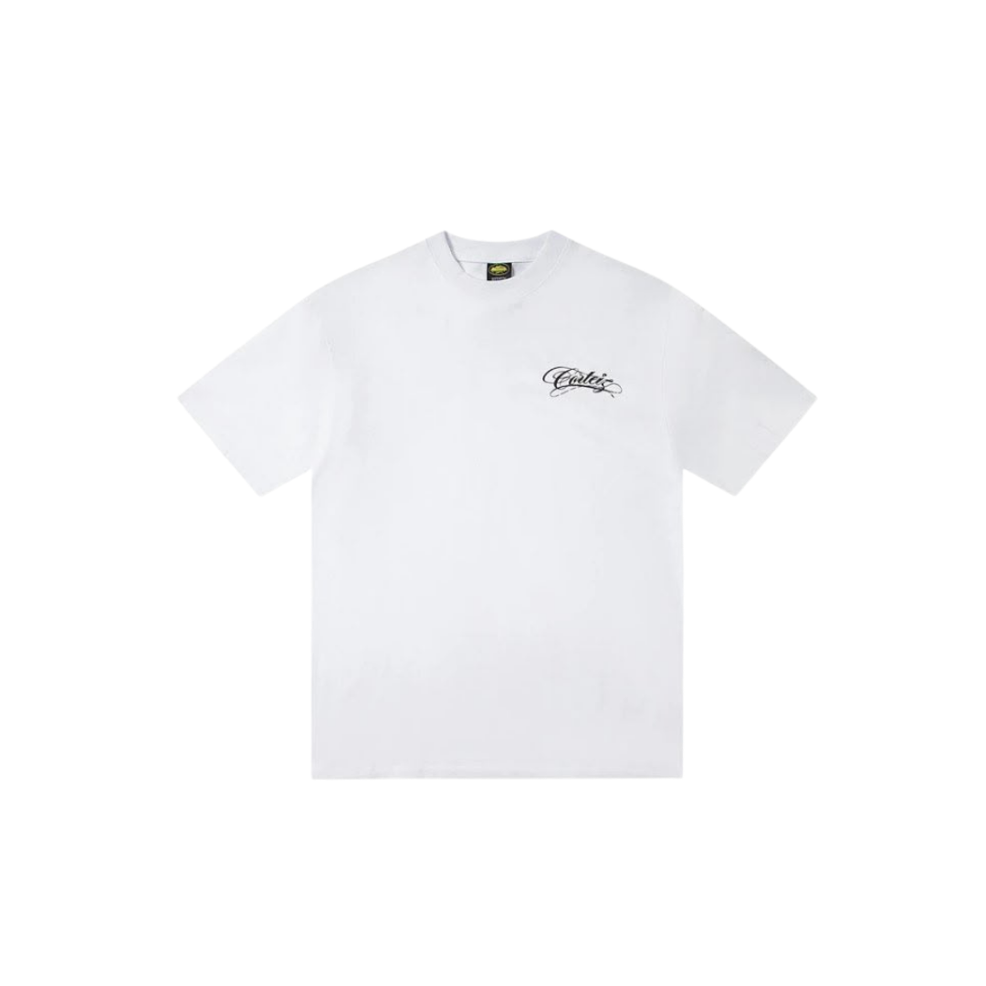 Corteiz Heavy Slcrip white
