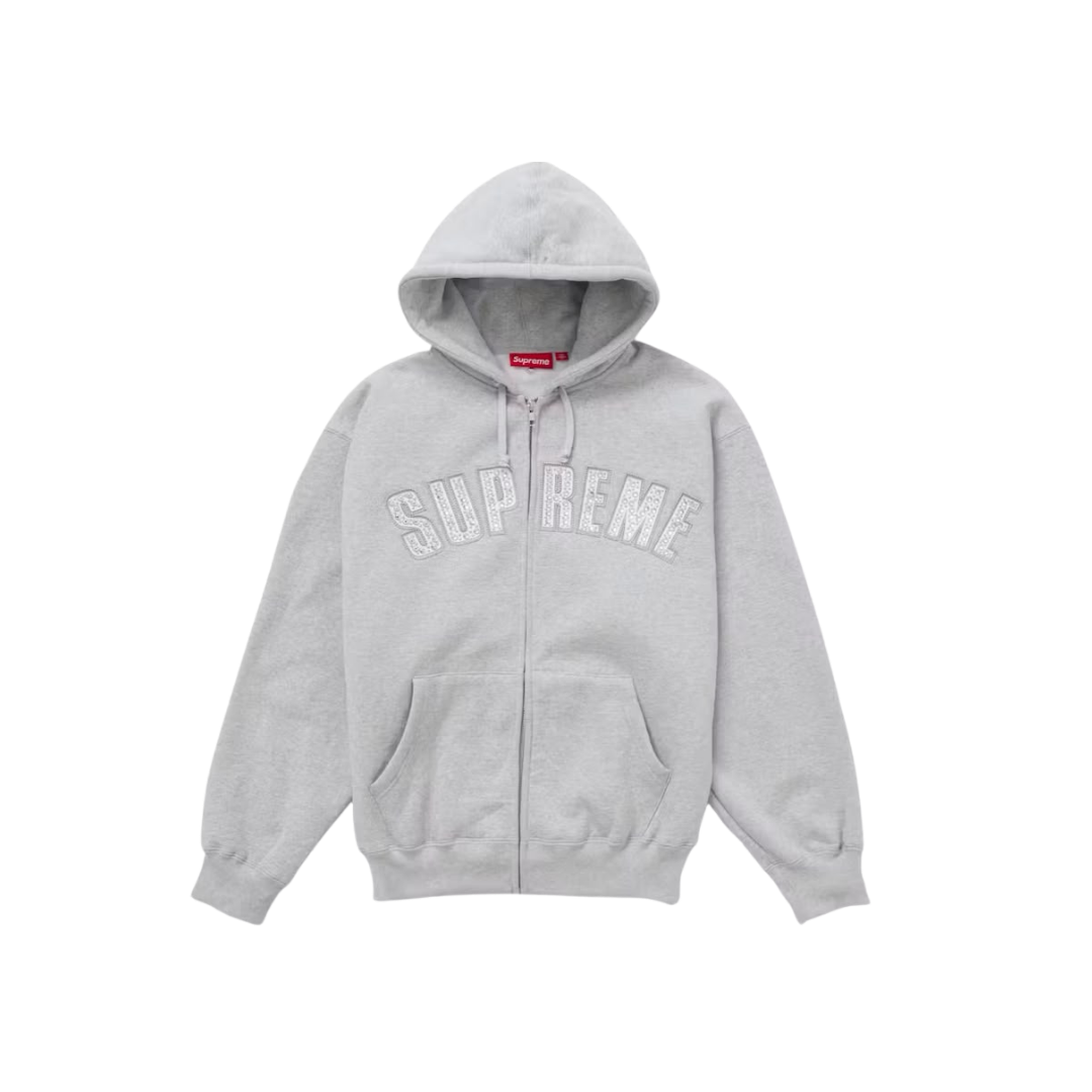Supreme x BBSimon Gray Zip Hoodie