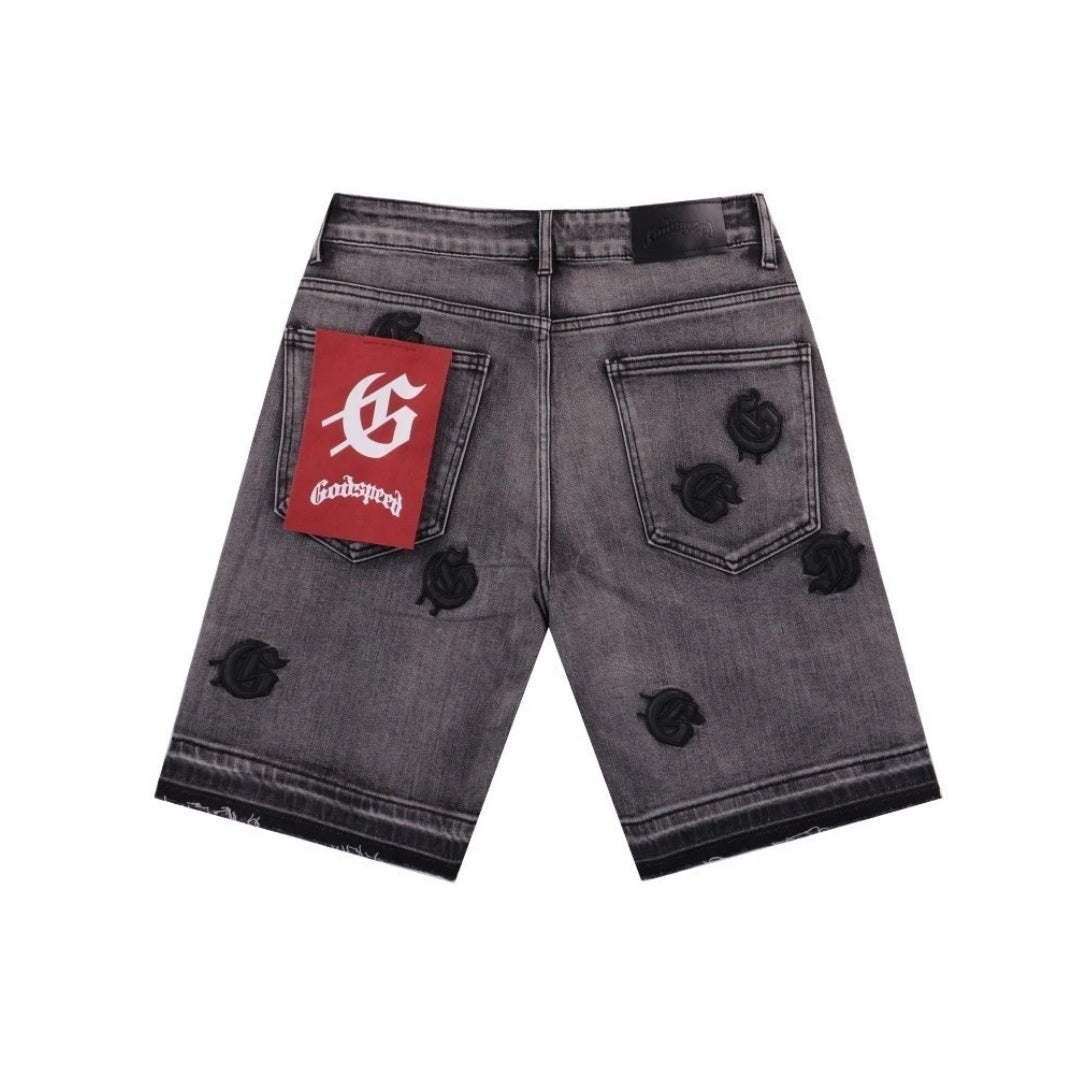 Godspeed Patchwork Denim Shorts V2