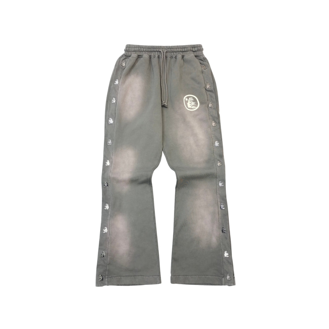 Hellstar Mirror Face Gray Pant