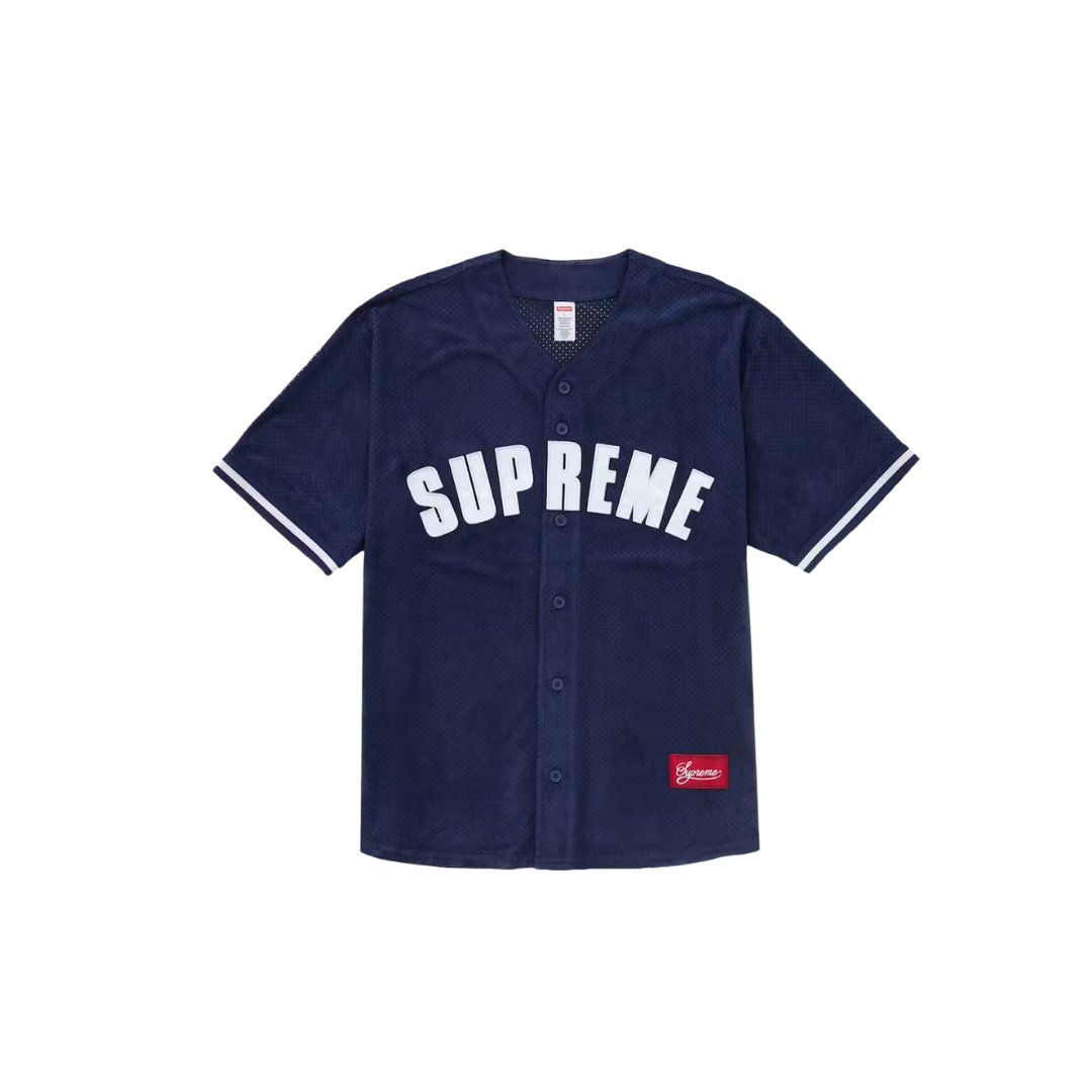 Supreme Baseball Ultrasuede Blue