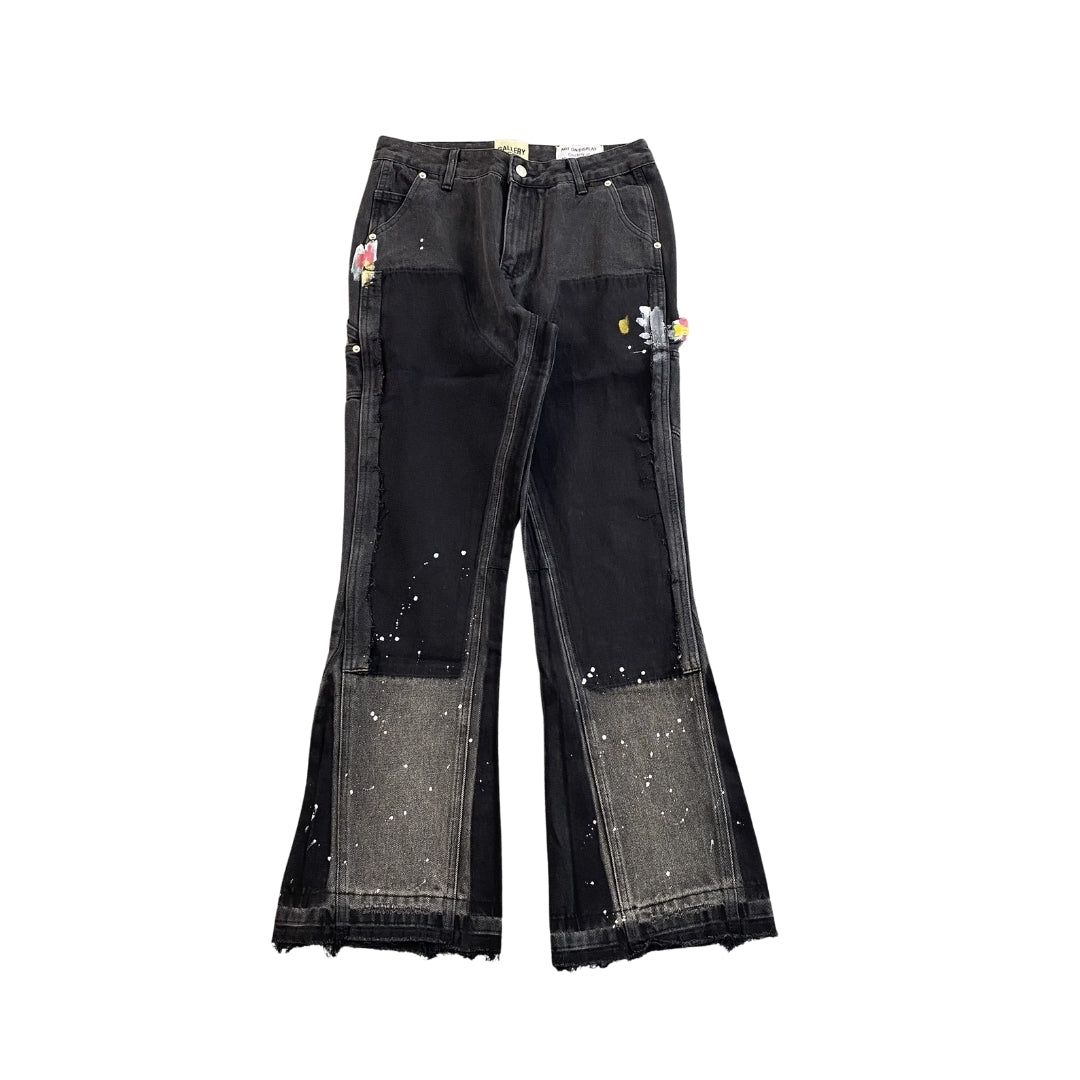 Gallery Dept Carpenter Flared Black Jean