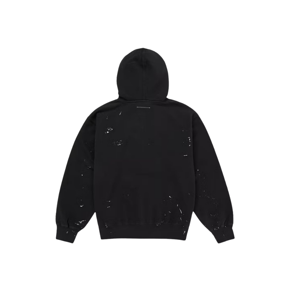 Supreme x MM6 Black Hoodie