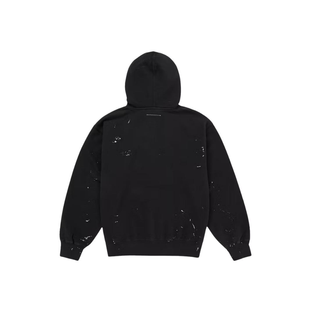 Supreme x MM6 Black Hoodie
