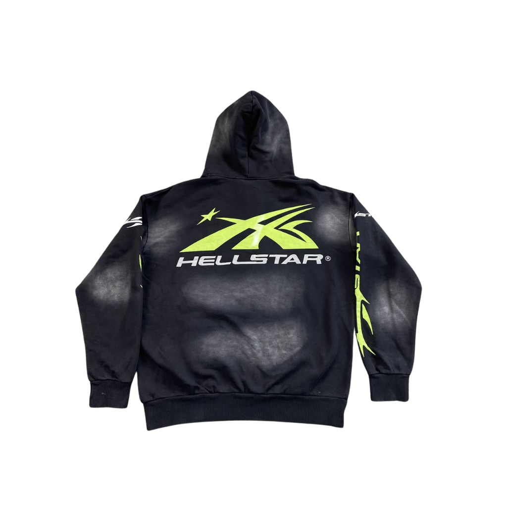 Hellstar Sports Green Hoodie