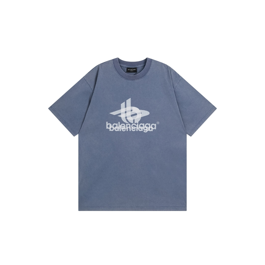 Balenciaga Washed Logo Tee