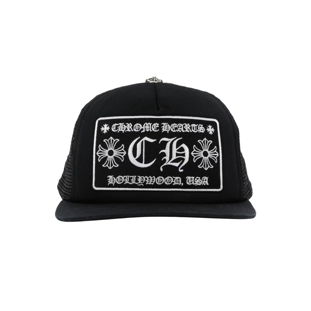 Chrome Hearts OG BlackTrucker Cap