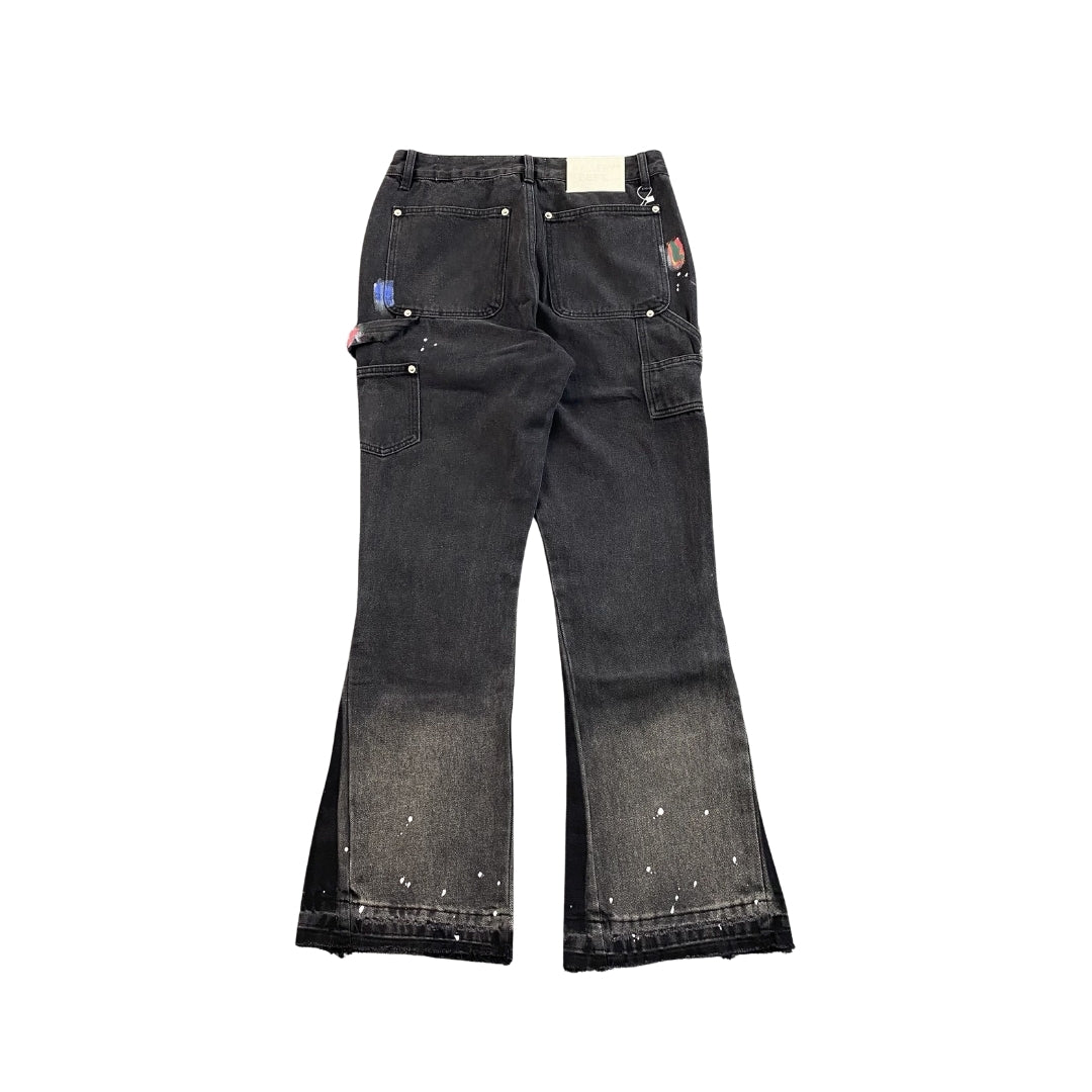 Gallery Dept Carpenter Flared Black Jean